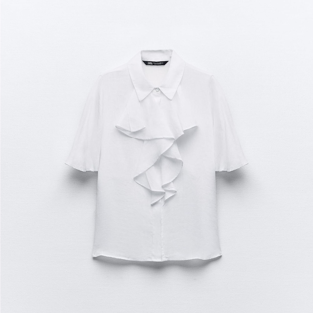 Zara linen shirt